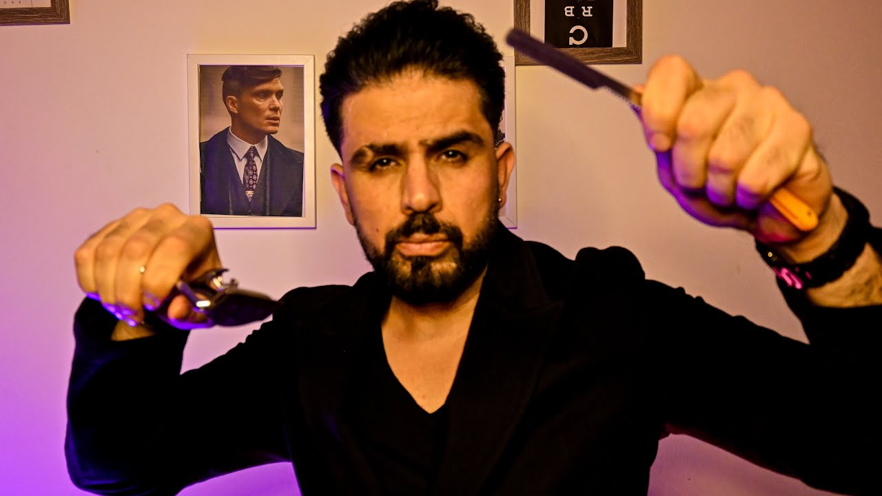 Türkçe asmr, Berber roleplay, makas ve ustura sesleri eşliğinde hoş bir sohbet, Türkçe ROLEPLAY