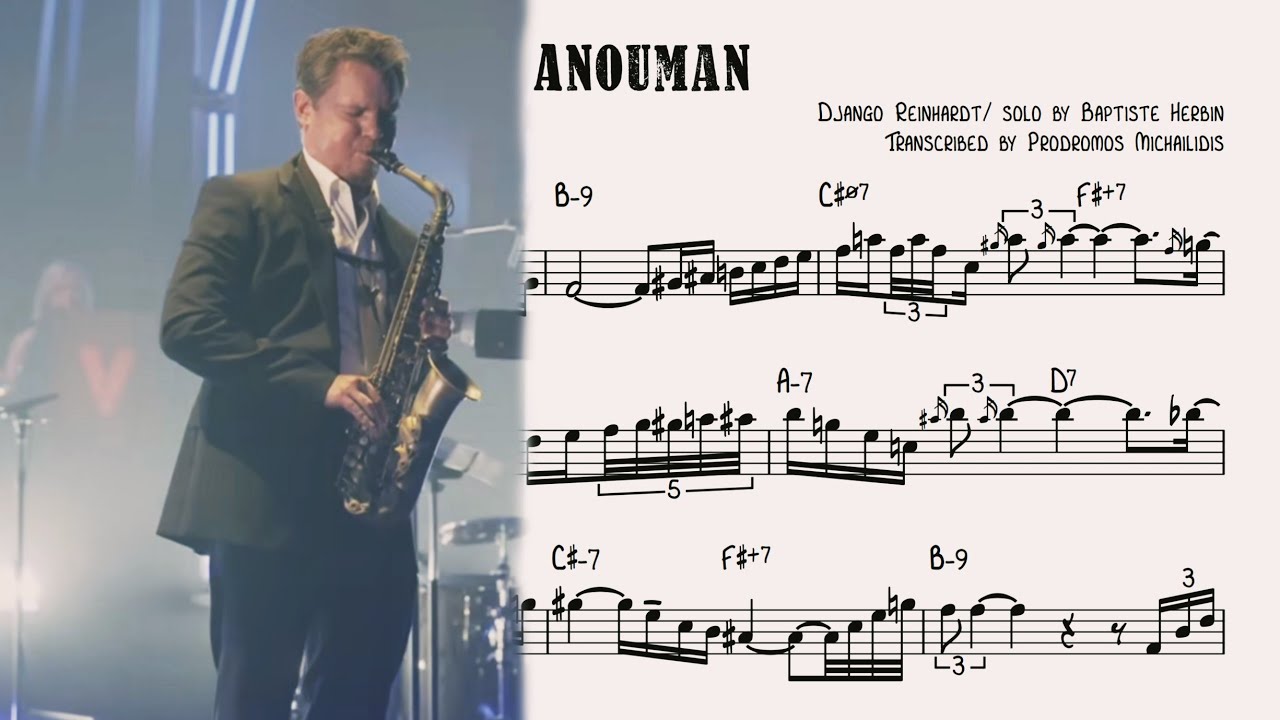Anouman - Baptiste Herbin with Christophe Dal Sasso Big Band
