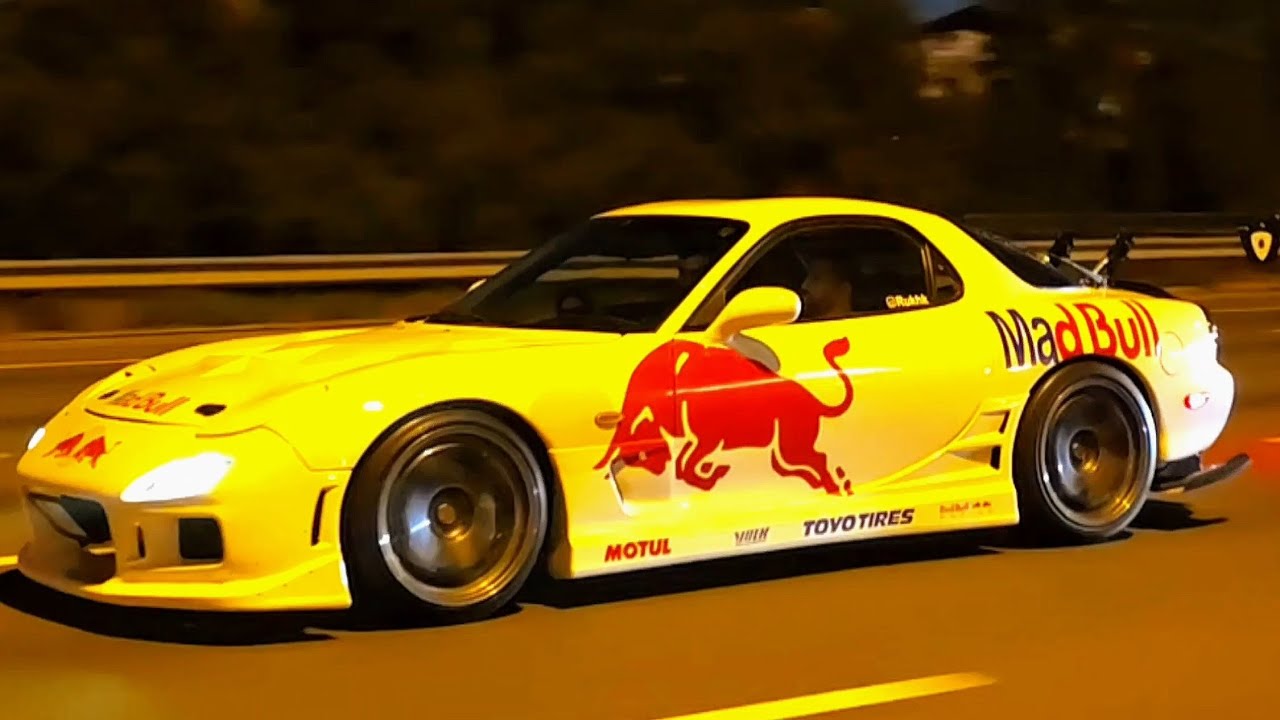 رباعي اليابان ع الطريق MAZDA RX7, TOYOTA MK II GRANDE X80, NISSAN GTR R34