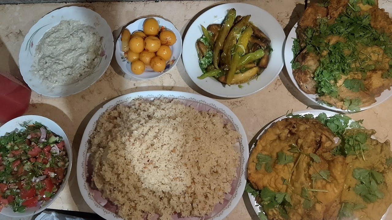طريقة عمل السمك و الأرز ب البصل😋😋👍👍👉