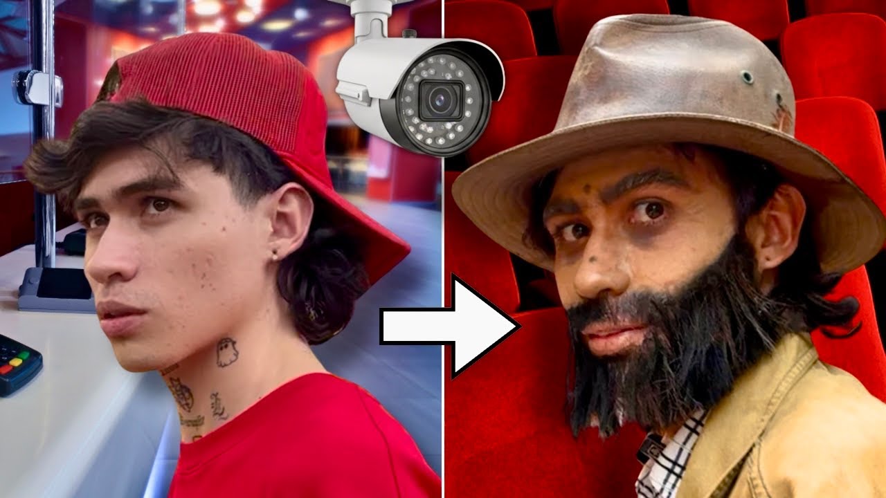 Asi logré burlar la seguridad del CINE 🍿// Andy