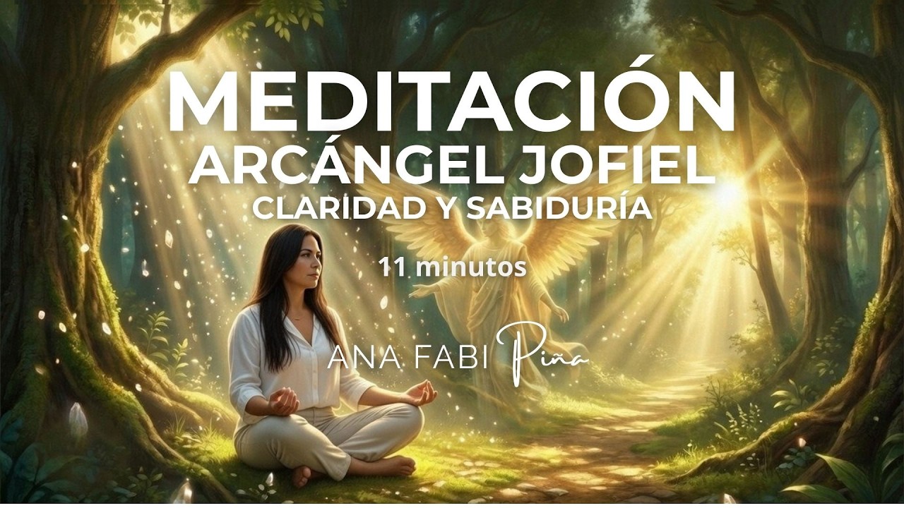 ✨ARCÁNGEL JOFIEL: Disuelve Confusión y Recibe Claridad Mental | Meditación Guiada | Frecuencia 852Hz