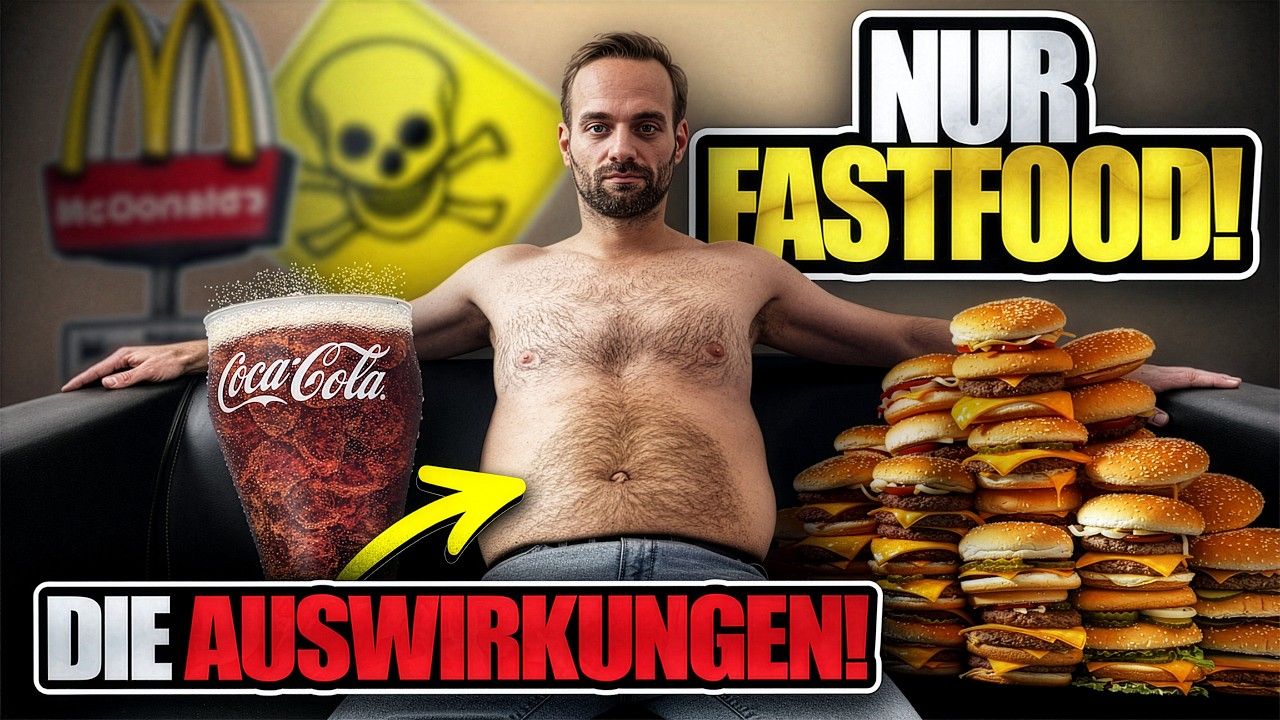 Der Arzt ist geschockt… Nach 15 Jahren ohne Sport & nur Fast Food 😳