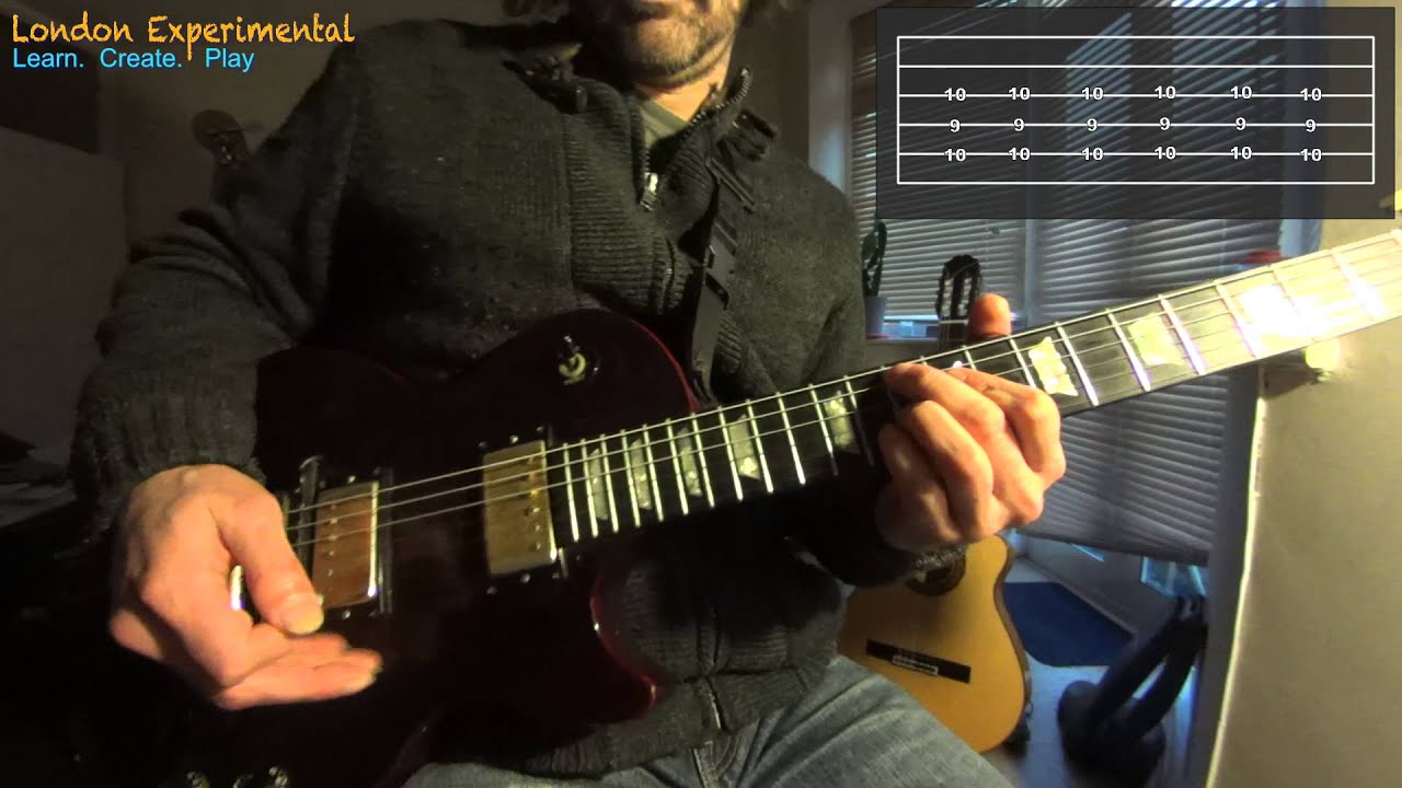 Movember Guitar Lesson - Cosmic Debris