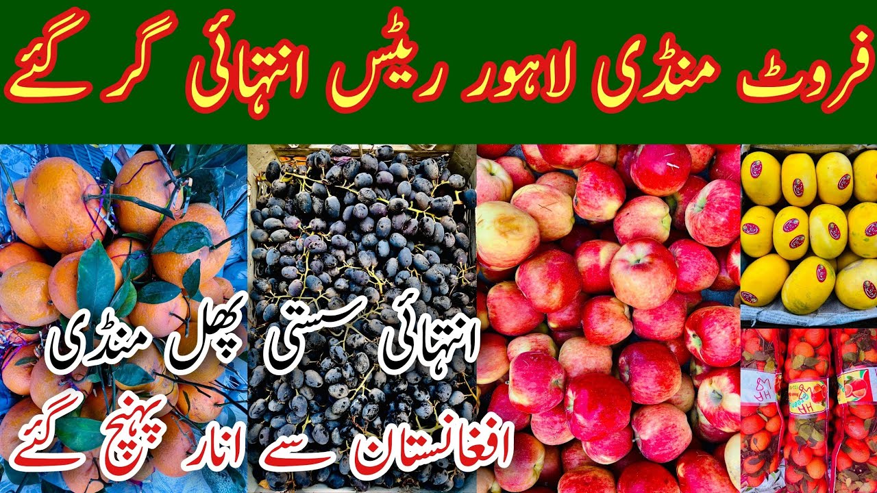 Fruit Mandi Lahore, Lahore Fruit Mandi Rates Today, Lahore Fruit Mandi Boli, Orange Rates, Mr Phirtu