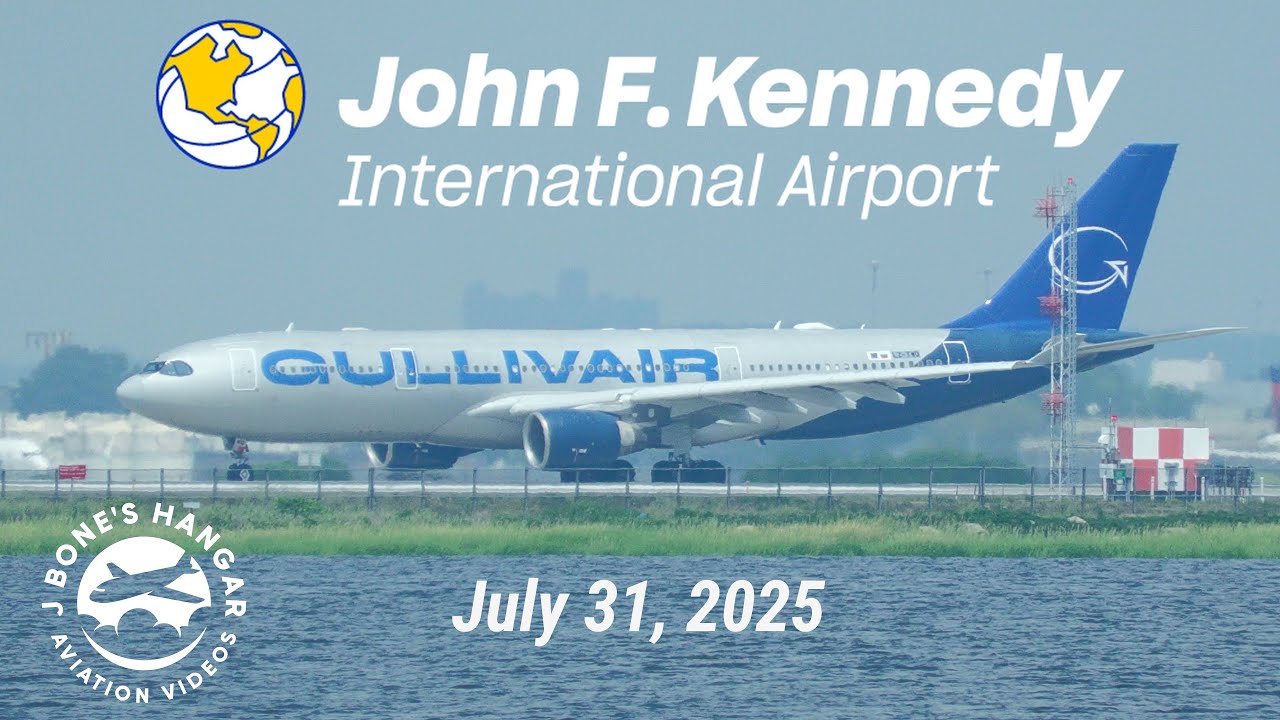 JFK Airport Plane Spotting 77% HEAVIES With ATC Close Approches and Takeoffs