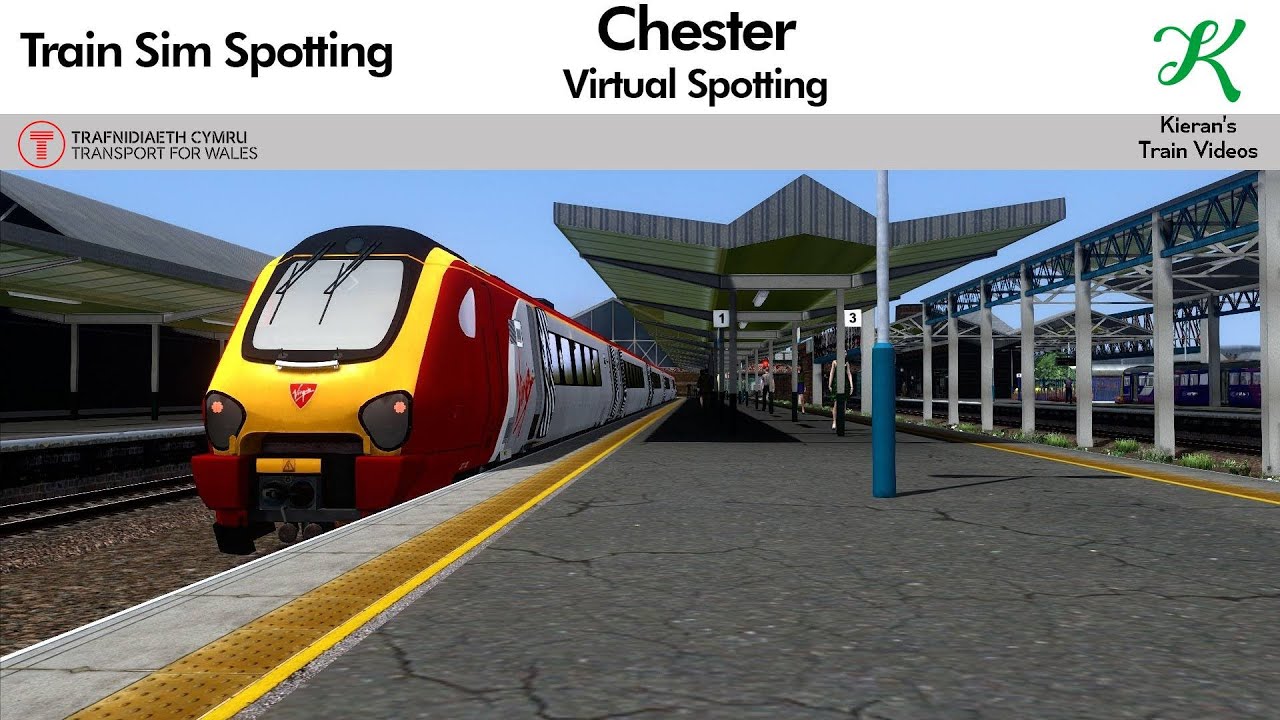 Trains at Chester, NWCL - 9/1/21