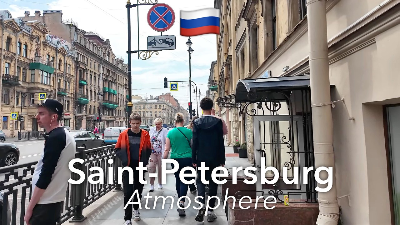 🇷🇺 Saint-Petersburg City Walk in 4K: City Center Near Vladimirskaya | Russia