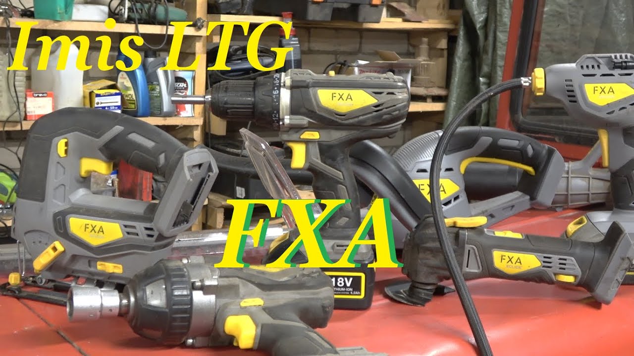 Аккумуляторный инструмент FXA, что и почему. FXA tools.