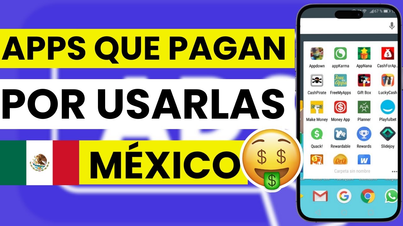 💸 Las 3 mejores aplicaciones que te pagan por usarlas en M&eacute;xico (2026)
