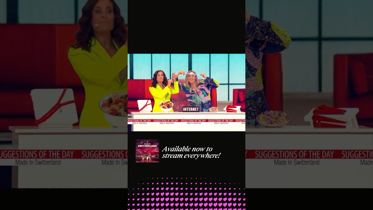 Stream MADE IN SWITZERLAND now, everywhere you listen to music 🎶🇨🇭 #eurovision #eurovision2025