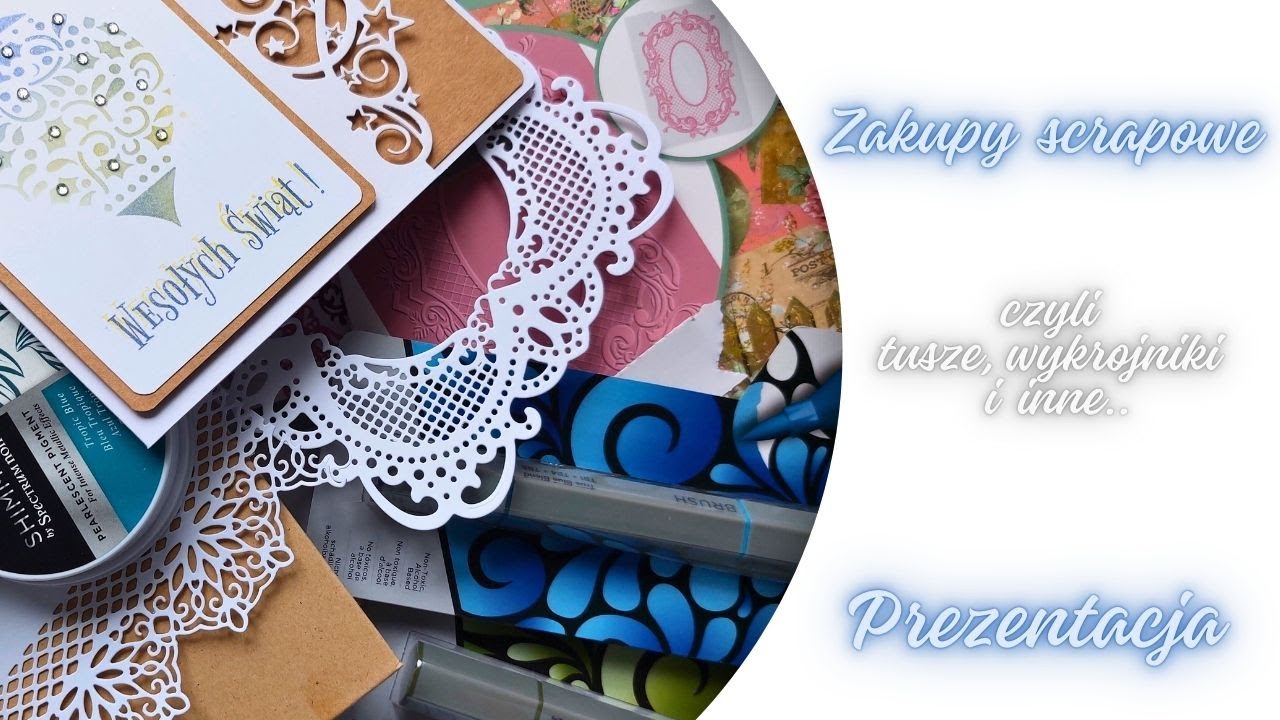 Zakupy scrapowe/ Scrapbooking