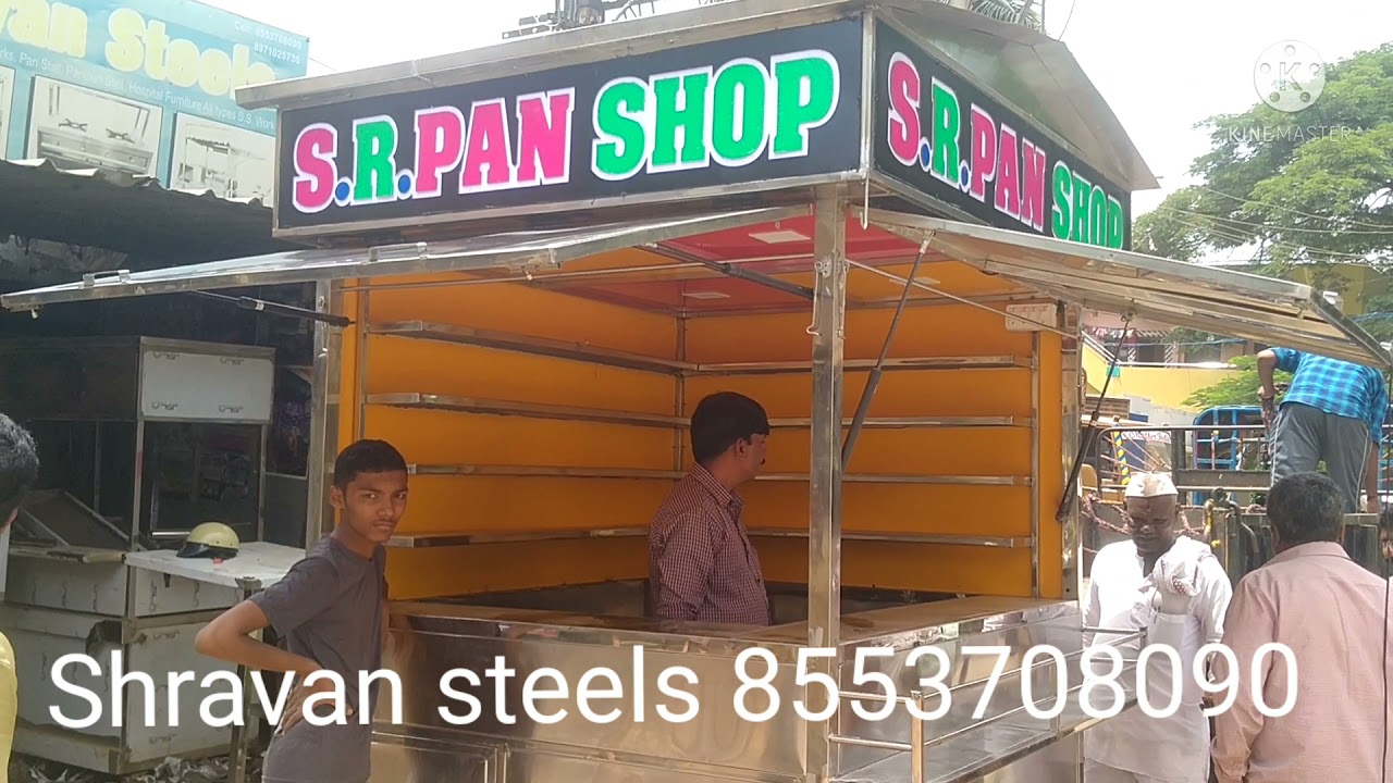 paan shop stainless steel 8553708090
