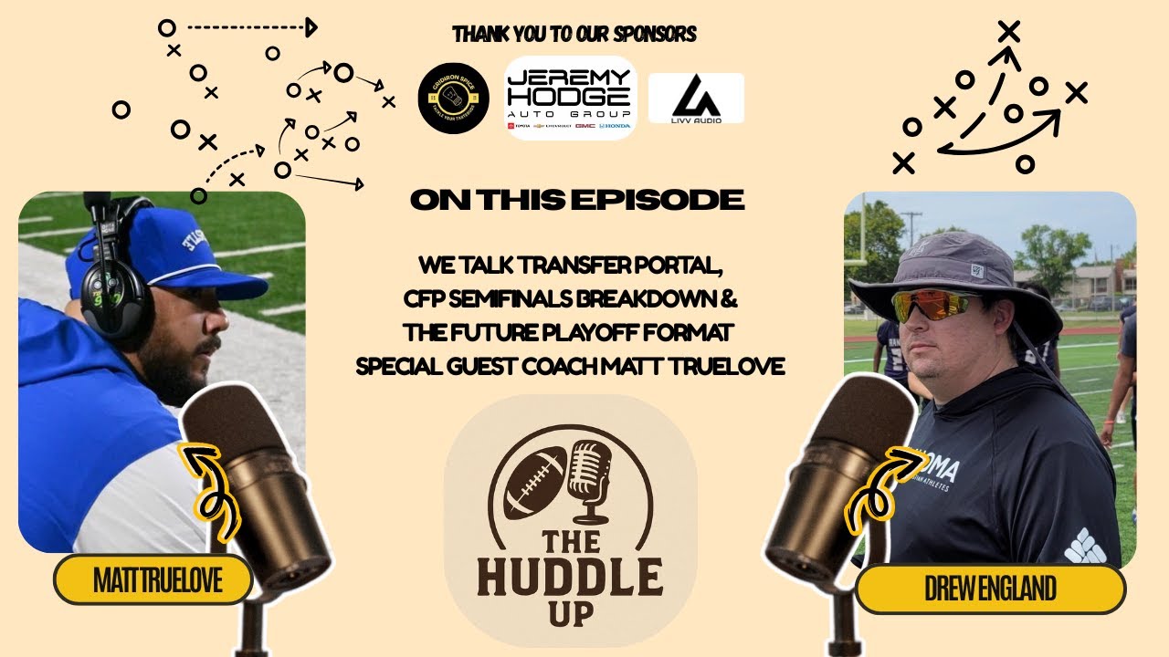 Transfer portal talk & CFP semifinal breakdown & current playoff format