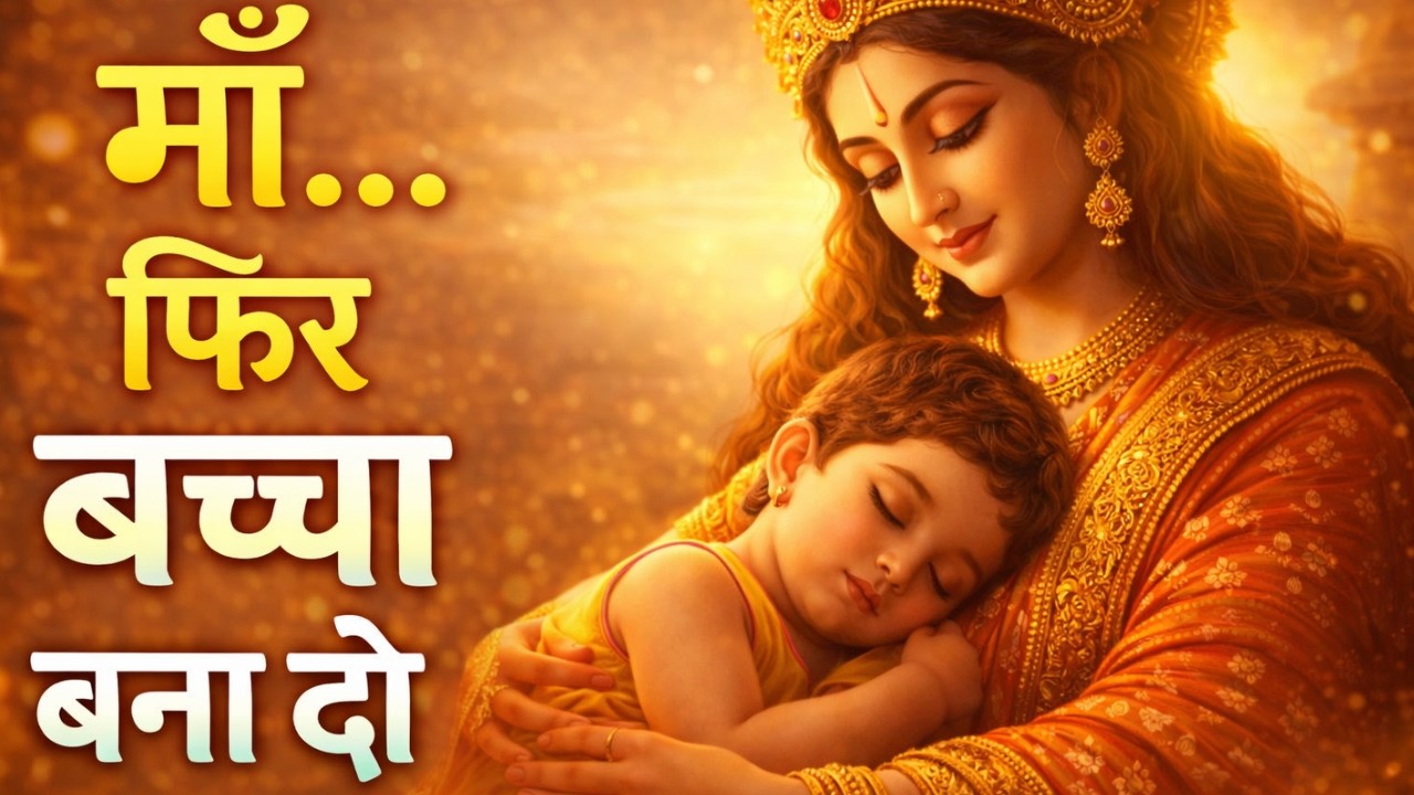 माँ फिर बच्चा बना दो 😭 | दिल को छू लेने वाला भजन | Very Emotional Bhakti Song 2026