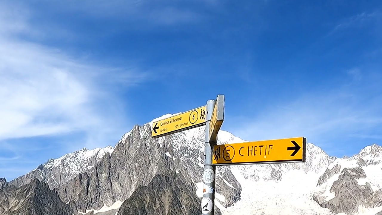 Mont Chetif, escursione con vista al Monte Bianco
