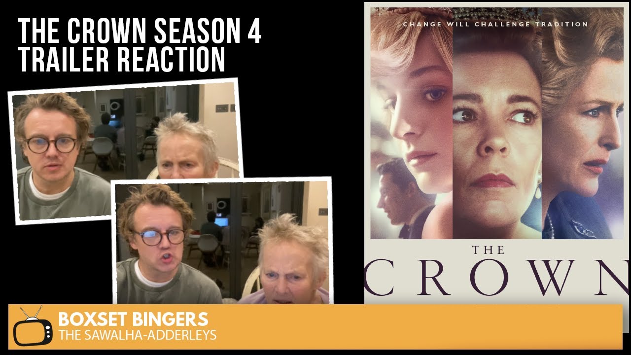 THE CROWN Season 4 (Official Netflix Trailer) THE BOX SET BINGERS Reaction