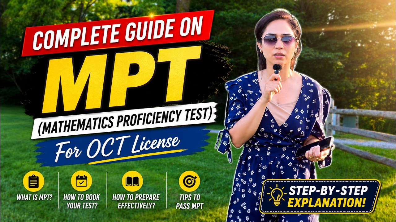 Complete Guide On How To Clear MPT Test For OCT License