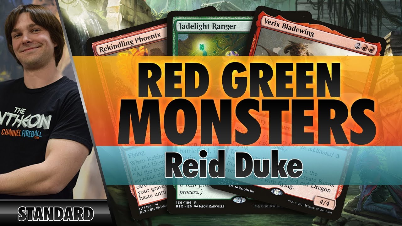Red-Green Monsters - Standard | Channel Reid