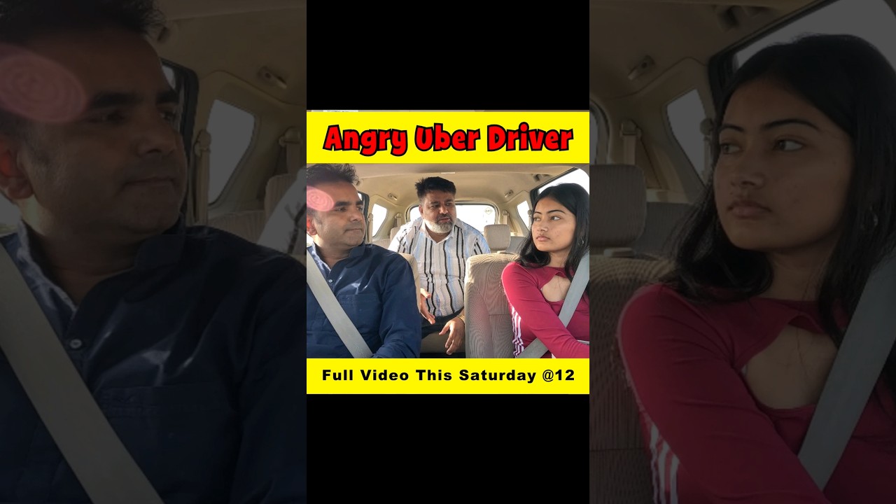 Angry Uber Driver #uberprank #CarFooling