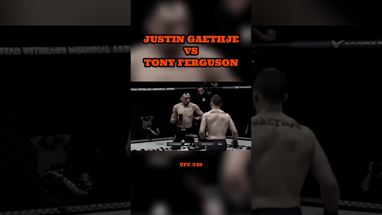 FERGUSON vs J. GAETHJE UFC 249 🔥 #ufc #ufc249 #ferguson #gaethje #ufcnews #yhoparhma #knockout #fy