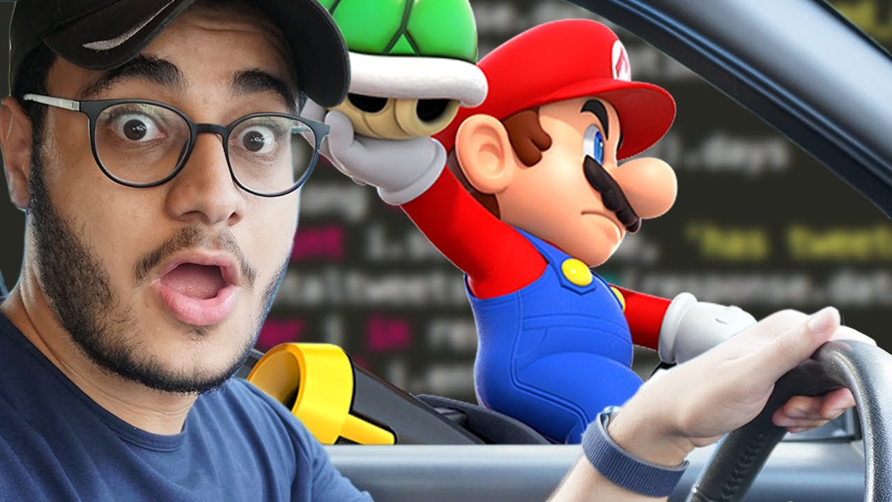 How I HACKED My Car To Play Mario Kart
