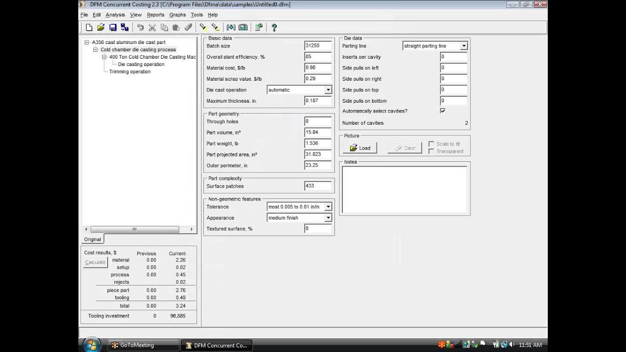 Learn the basics of the DFM Concurrent Costing software