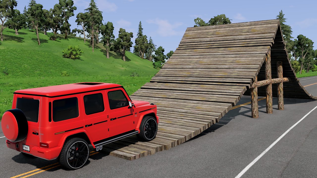 Cars vs Ramp EXTREME Challenge | BeamNG.Drive 2025! 🚗 [1 HOUR Long Video]