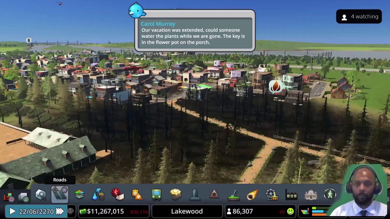 Cities skylines PS5 - Just Vibin', No Mods