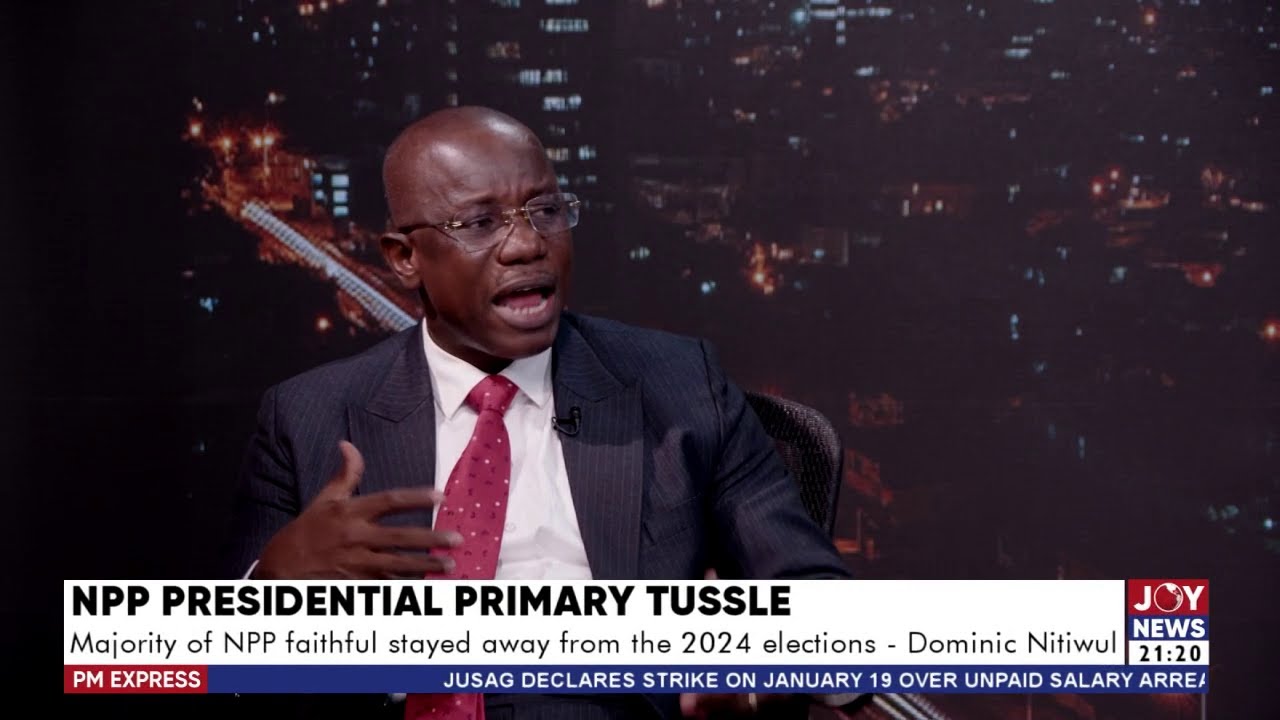 Exclusive: NPP Can’t Gamble in 2028 — Why Dominic Nitiwul Says Bawumia Must Lead Again | PM Express