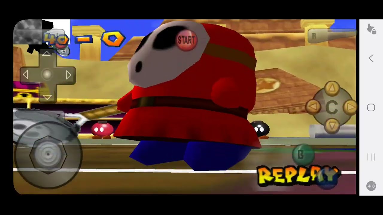 Mario Tennis N64 Wario Court 3 Set Match