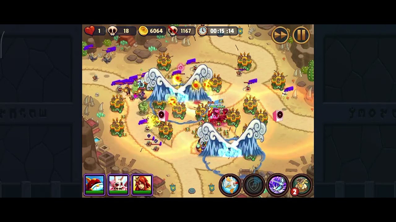 Realm defense gold league run koi/sham/elara 1463 kills