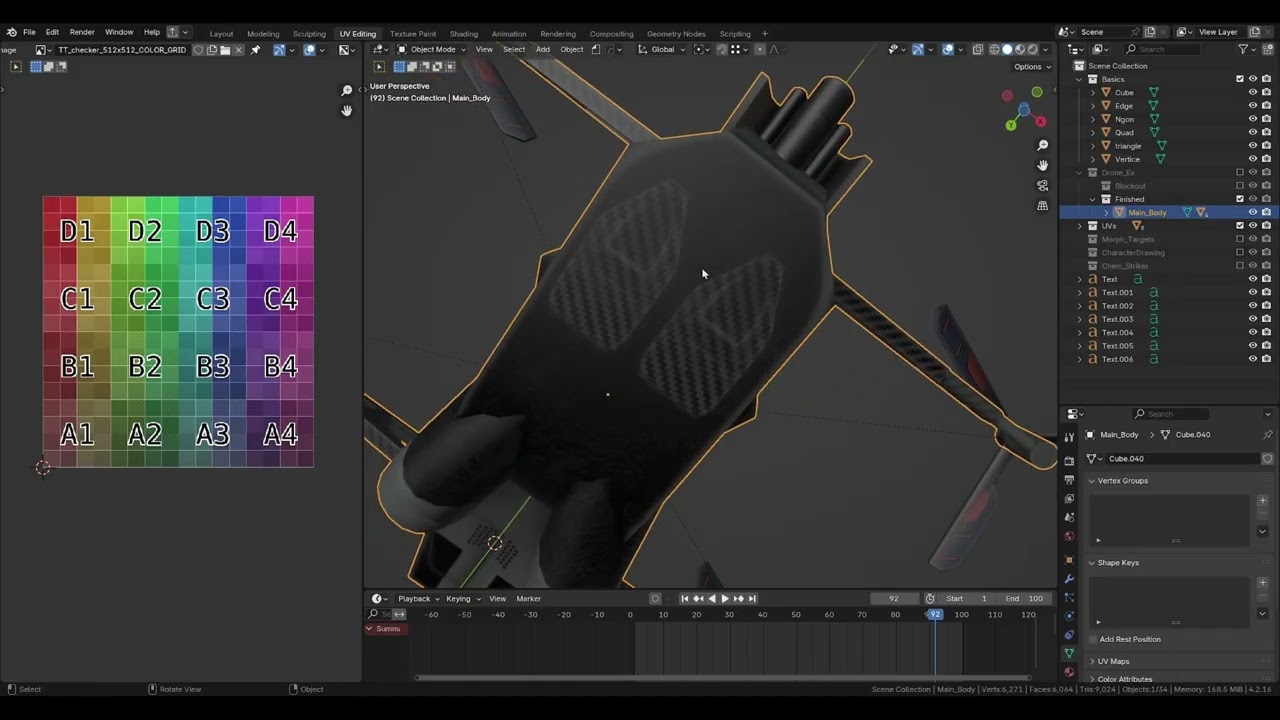 Basic 3D Modeling 02 - UVS