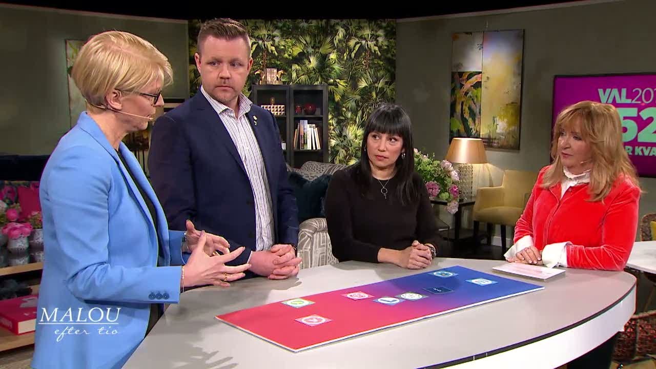Nästan alla partier har gjort en omsvängning i migrationspolitiken - Malou Efter tio (TV4)
