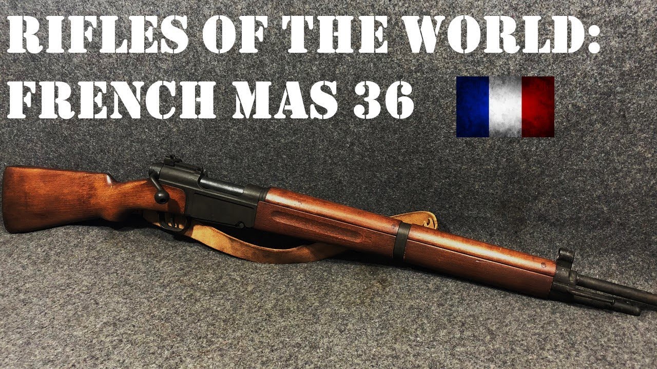 Rifles of the World: French MAS 36 Rifle in 7.5x54mm