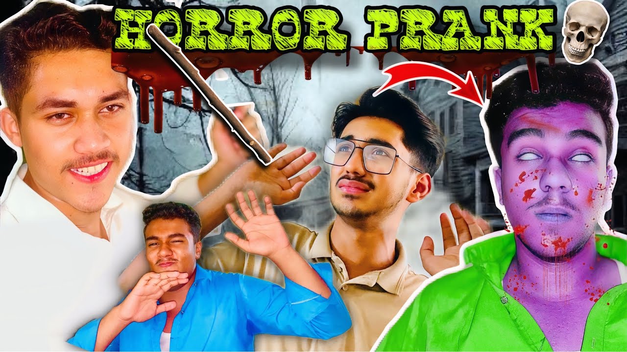 Scary Horror Prank On My Friend👻👹 | Ch Faizan