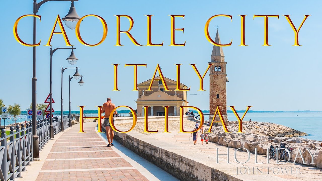 Caorle City old Town Italia Holiday 4K GH4 Lumix