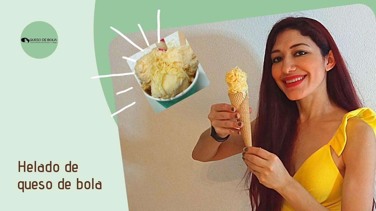HELADO DE QUESO DE BOLA, BASE ITALIANA | REPOSTERÍA CON QUESO DE BOLA | EL MEJOR HELADO | #33
