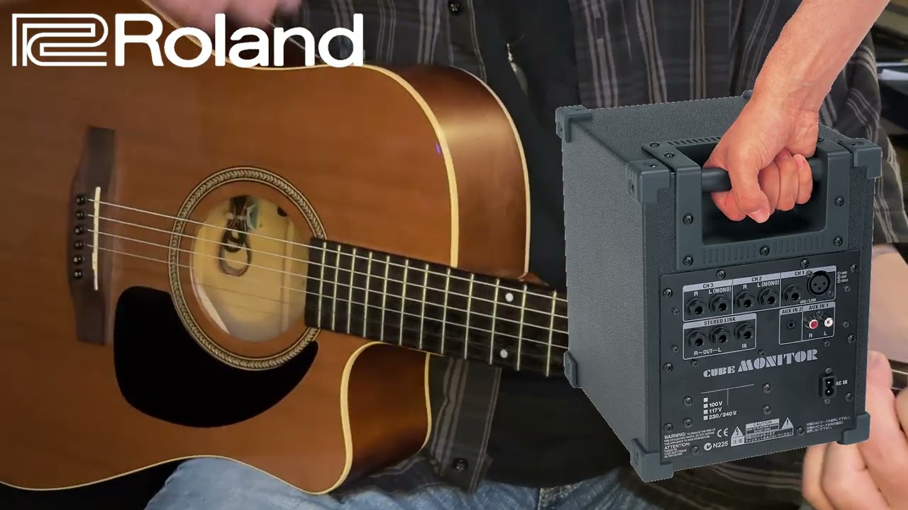 This is crazy!!! You got to hear the amazing sound from the small, light Roland CM30 Cube!