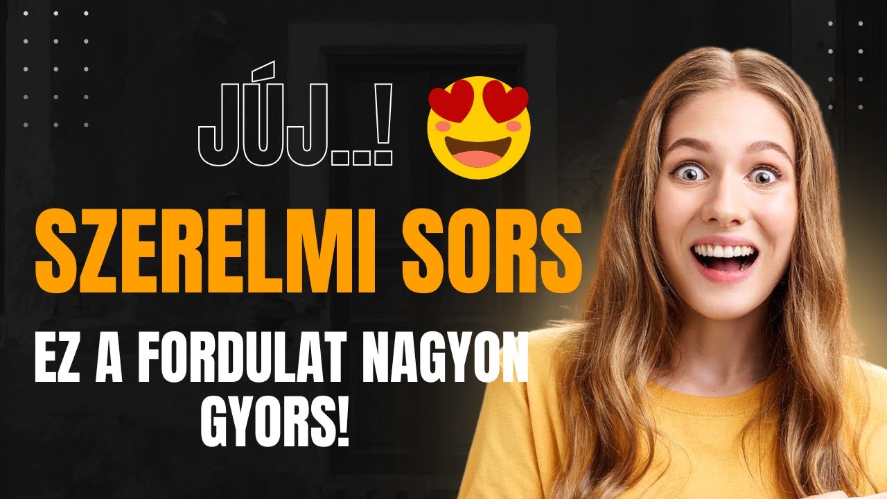 Júj..mi van itt!🤩Váratlan, gyors fordulat a szerelemben💞Szerelmi SORSOLVASÁS ❤ Válassz SORS táblát😍