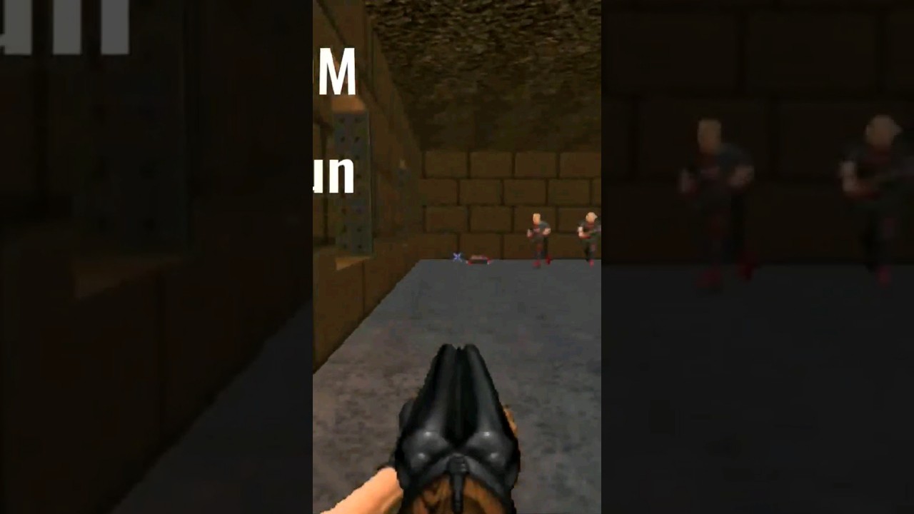 DOOM VS BRUTAL DOOM weapon comparison#shorts2  #doom2 #doom2mod #gzdoom
