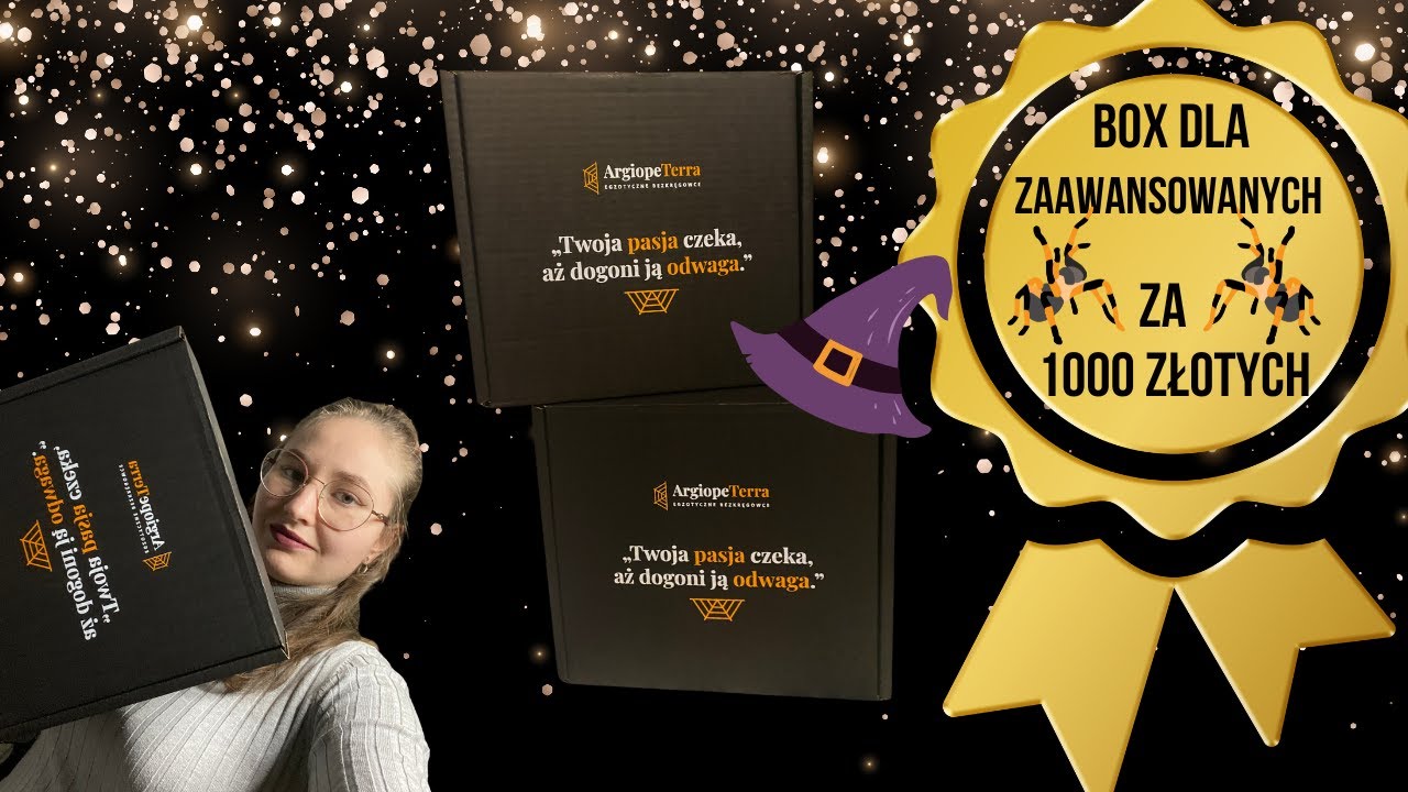 Box dla zaawansowanych  za 1000zł od argiopeterra  z uciekającymi ptasznikami!!!