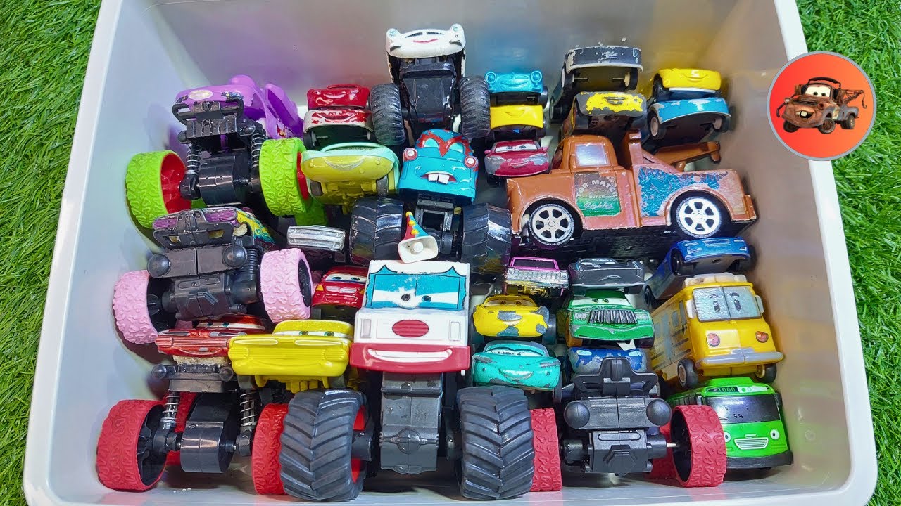 Disney Pixar Cars Unboxing Review | Lightning McQueen, Tow Mater, Doc Hudson, Sally Carrera, Cruz