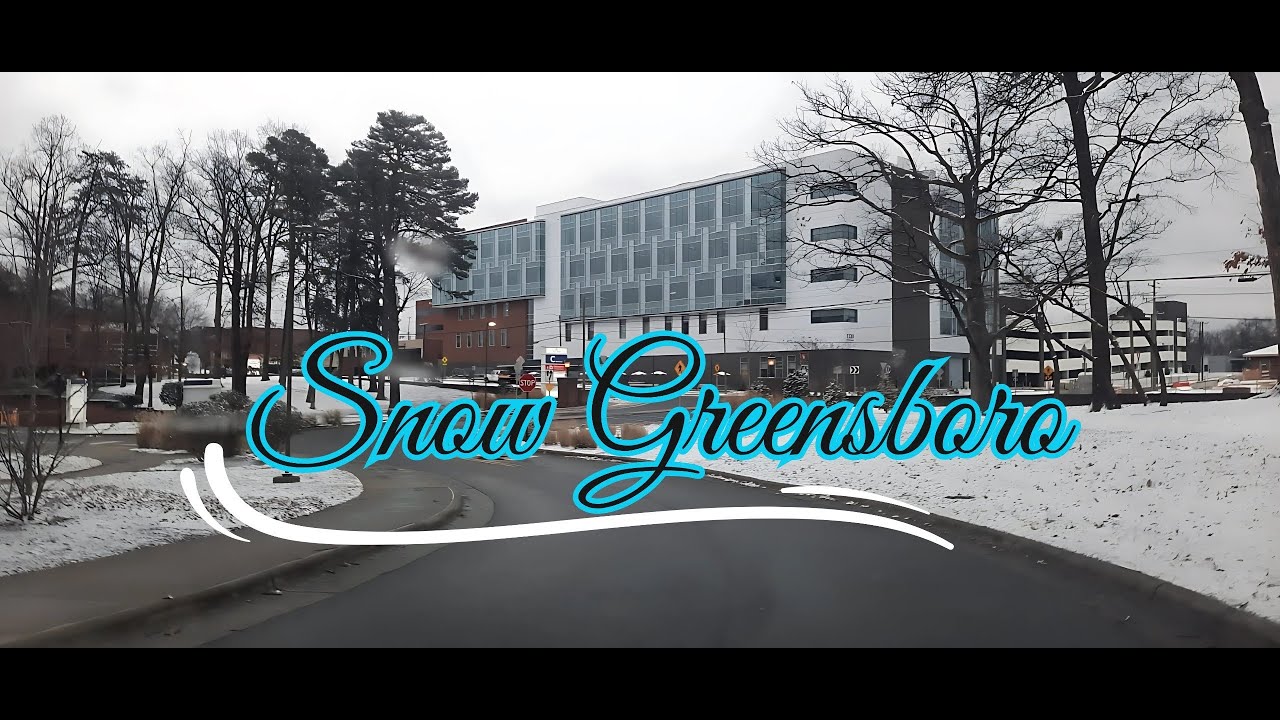 North Carolina Snow Greensboro