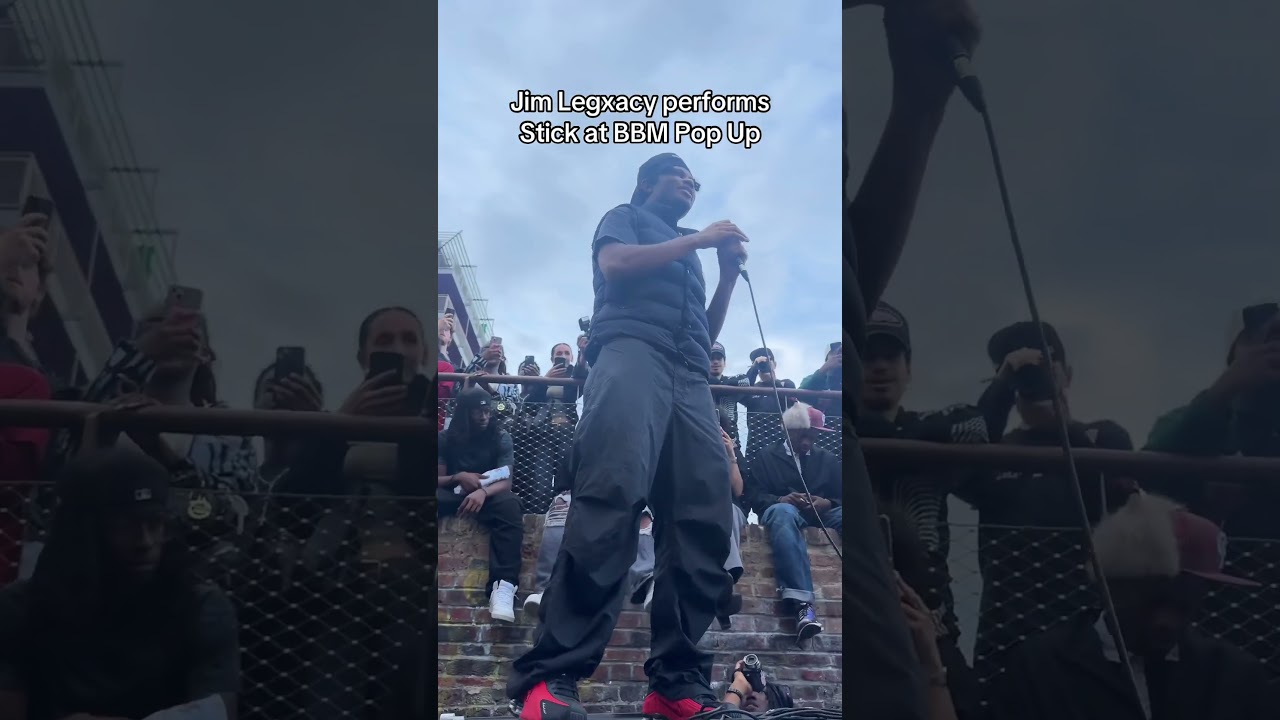 Jim Legxacy performs Stick #jimlegxacy #ukrap