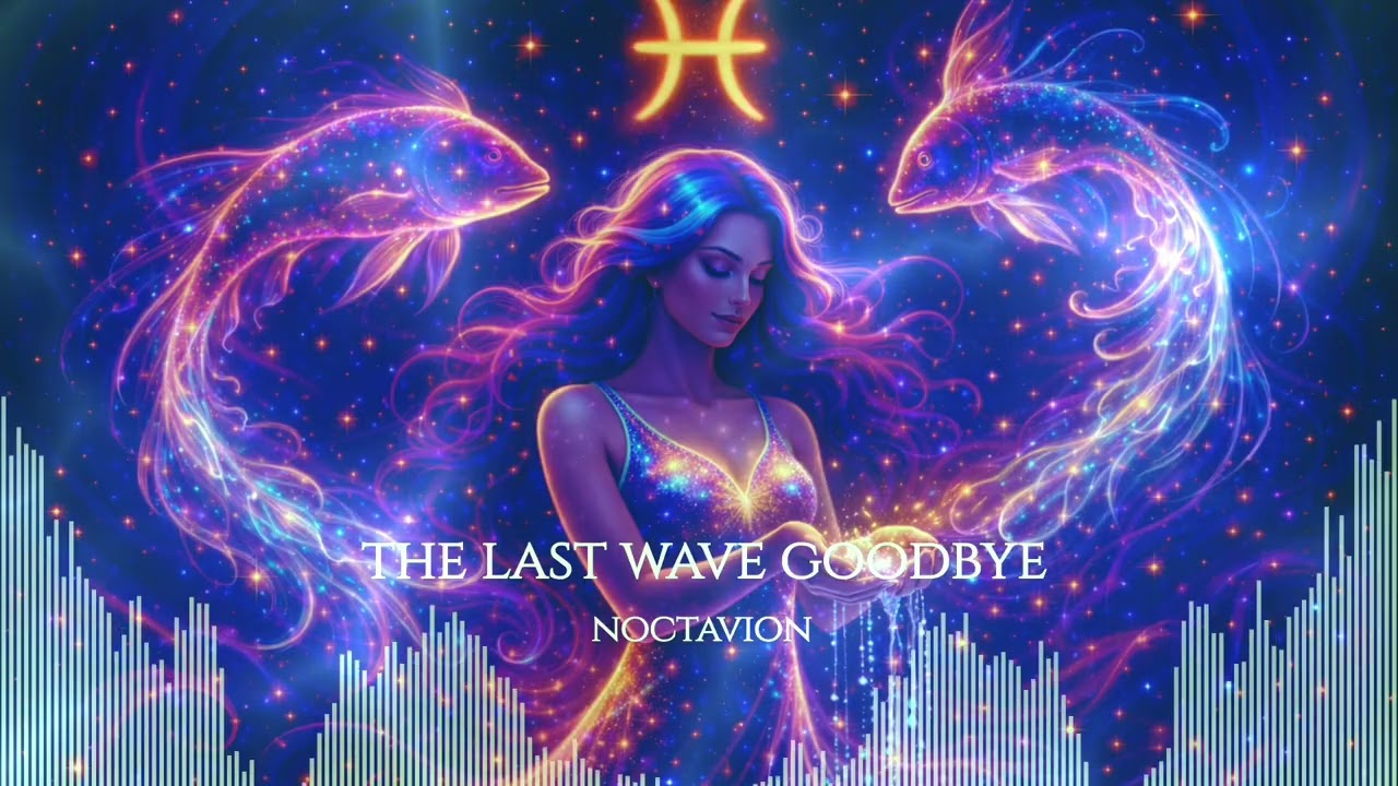 The last wave goodbye - ✨️Pisces ♓️✨️- Silver Moon Collection - #NoctavioN #Pisces #CosmicRhythms 