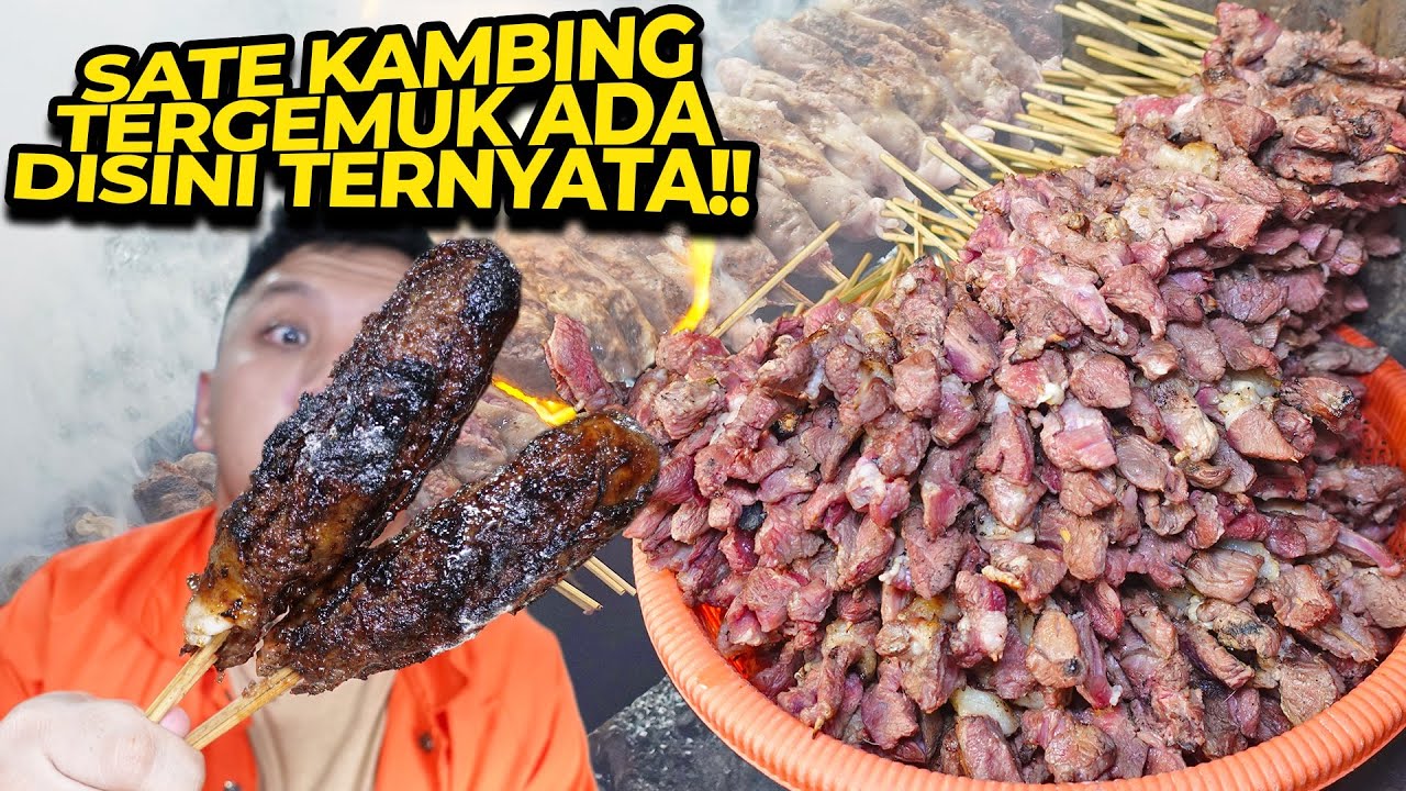 SATE KAMBING GEMUK BANGET SUPER PUAS DI SOLO!!!