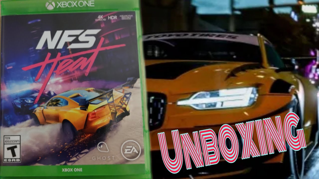 Need For Speed Heat Unboxing For Xbox One