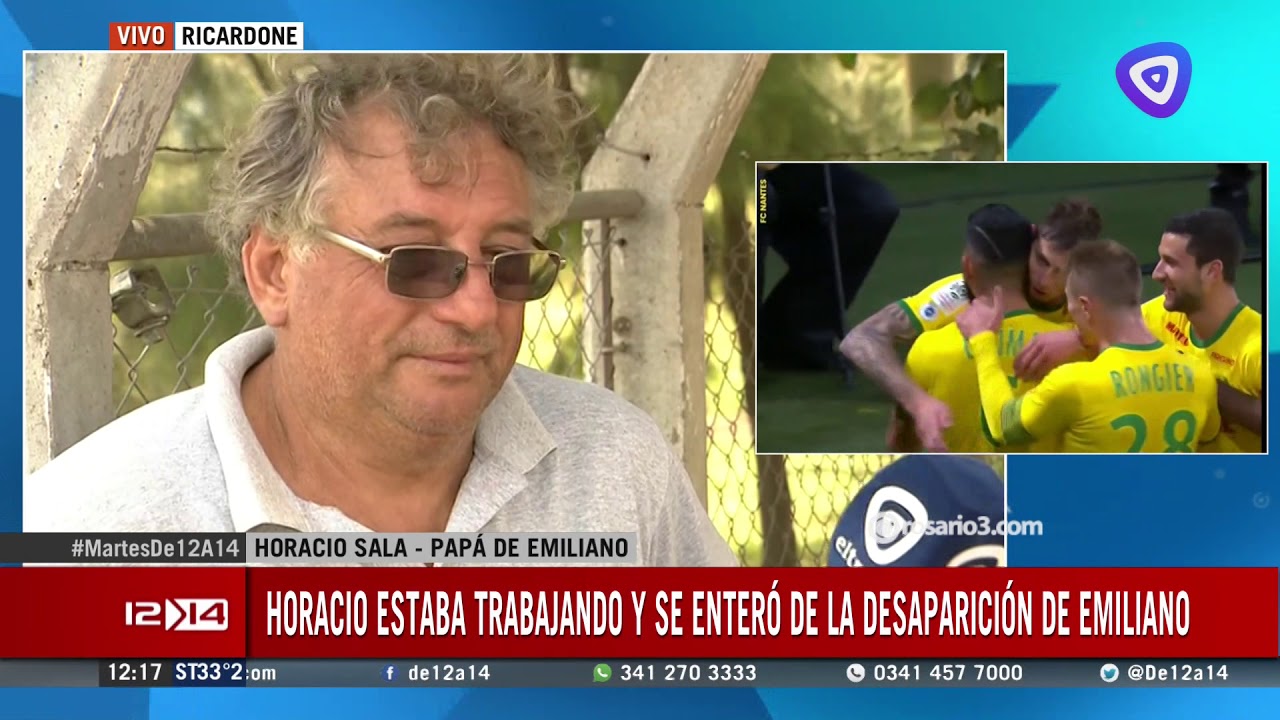 Habló le papá de Emiliano Sala y contó como se enteró de su desaparición