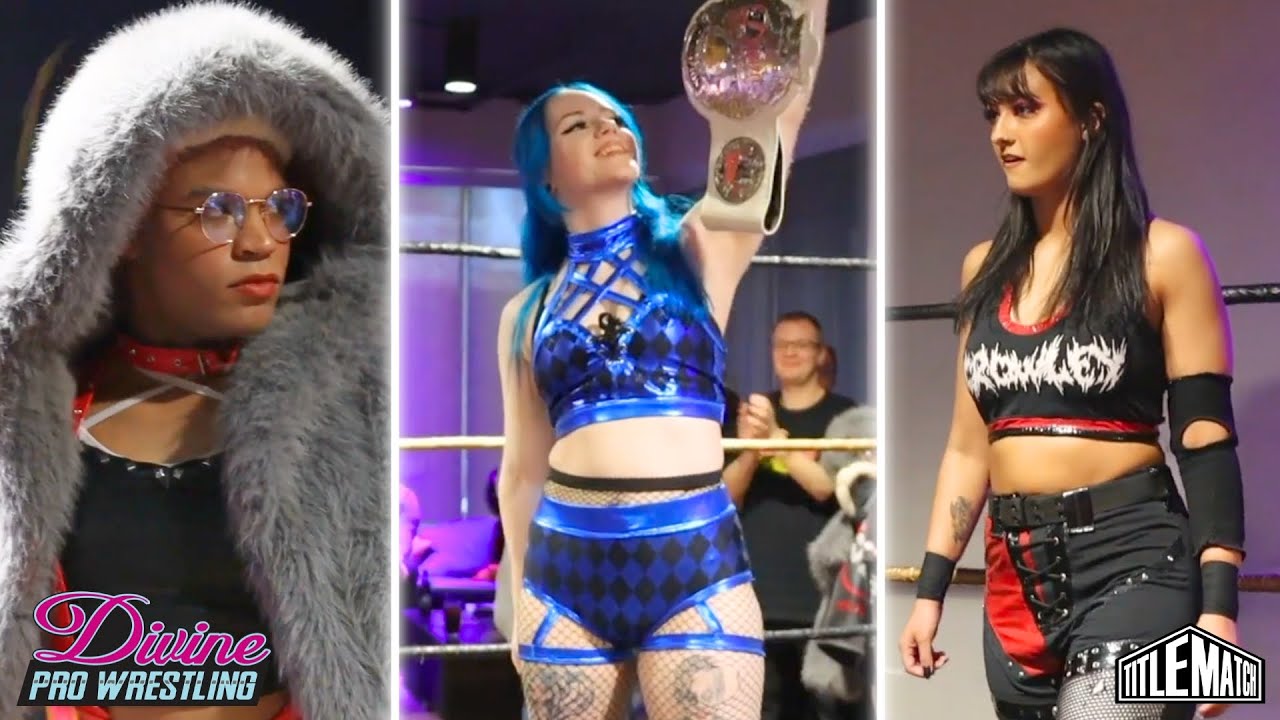 Heather Blue против Alice Crowley против Stxrm Garcon — женский чемпионат Divine Pro